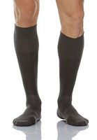 Relaxsan 550L (Anthracite, Sz.6) Diabetic knee socks with X-Static Silver fiber, 100% Made in Italy