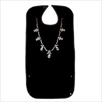 Fushida Adult Bibs for Women,Resuable Waterproof Apron with Crumb Cather Clothing Protectors for Elderly Women and Men,Machine Washable 1910-YLL0059-02