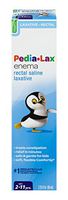 Pedia-Lax Rectal Saline Laxative Enema | Treats Constipation, Relief in Minutes, 2.25 Fl Oz (Pack of 24)