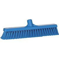 Vikan 31783 Fine Sweep Floor Broom Head, Polypropylene Block, 16-1/2" Bristle, Blue