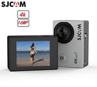 Original SJCAM SJ4000 Air 4K Wi-Fi Action Camera 16MP Waterproof DV Camcorder 170 Degree Wide Angle LCD with 2 Batteries and Mounting Accessories Kit