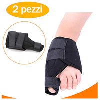 Corrective Separator for Toe Fingers, Bunion Protection, Brace for Hallux Valgus, Thumb Spreader, Silicone Gel Foot Toe Separator, Spacer Hallux Valgus