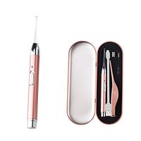 Rechargeable LED Smart Flexible Flashlight Earpick Ear Cleaner Earwax Removal Soft Earpick Clean Tool(Blue)