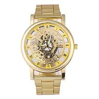 Fashion Men Watch,Fxbar Minimalist Unique Analog Wrist Watch Casual Outdoor Bracelet Watches Sport Watch(Gold)