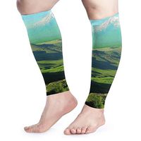 BLongTai Landscape Nature Calf Compression Sleeve Men Womens Running Leg Sleeve for Shin Splint Muscle Pain Relief (1 Pair)