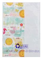 Whale Elephant Flamingo Sunshine Design (Baby Shower Birthday Summertime) Stylish Pack of Decorative Gift Wrapping Tissue Paper - Perfect for Bags, Boxes, Crafting and More! All Occasion