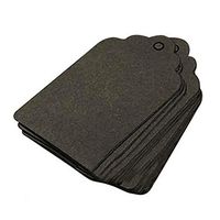 100Pcs 53cm DIY Kraft Lace Scallop Head Hang Tag Label Luggage Note Blank price Hang tag Kraft Gift Party Supplies