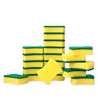 Magic Cleaning Sponges, Multi-Use Sponge, Kitchen Double Layer Soft Strong Water Absorption Dishwashing Sponge.