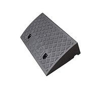 Rubber Car Curb Ramps Non-slip Sill Ramp, Easy to Carry Plastic Ramp, Used for Car Bicycle Wheelchair Motorcycle Handcart Service Ramps Uphill Pad ( Size: 50 27 7cm) Threshold Ramp Kit Set for Dri