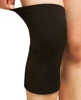 KXP Compression Fit Support Knitted Breathable Ultra Flex Support for Hikin Circulation Compression Single black S