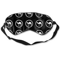 Sleep Mask Camel Eye Cover Blackout Eye Masks,Breathable Blindfold