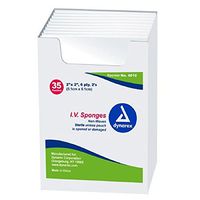 MCK54372000 - Dynarex I.V. / Drain Split Dressing 2 X 2 Inch