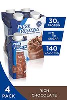 Pure Protein Complete Ready to Drink Shakes, High Protein Rich Chocolate, 11oz, 4 Count