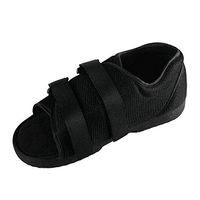 Medical Post Op Shoe, Black Suitable for Both Men and Women fits Either Left or Right Foot