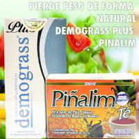 Demograss Plus and Piñalim Tea Set, Mexican Version, 30 day supply
