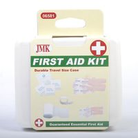 IIT Travel Size Car Boat Plane First Aid Kit With Plastic Case - TSA Compliant