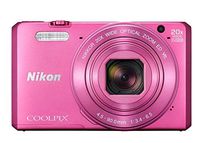 Nikon COOLPIX S7000 Digital Camera (Pink) (International Model) No Warranty