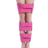 NACHEN Leg Correction Belt Straps Orthosis for Children and Adults,Pink