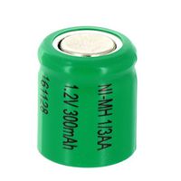 Exell 1.2V Flat Top 300mAh NiMH 1/3AA Size Rechargeable Battery use with high power static applications (Telecoms UPS and Smart grid) radio controlled devices electric tools electric mopeds USA SHIP