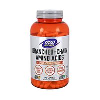 NOW Sports Nutrition, Branched Chain Amino Acids, With Leucine, Isoleucine and Valine, 240 Capsules