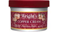 Wright's Copper and Brass Cream Cleaner - 8 Ounce - Gently Cleans and Removes Tarnish Without Scratching (2)
