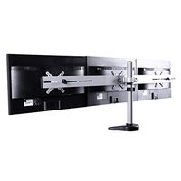 FLEXIMOUNTS M15 Triple LCD Arm Desk Monitor Mount for 10''-24'' Samsung/Dell/Asus/Acer/HP/AOC LCD Computer Monitor (Triple Monitor Stand)