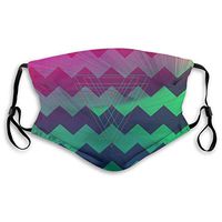 Digital Art Protective Mask with Gasket Disposable Water Repellent Multilayer Filter Adult Sunscreen Large Mask S