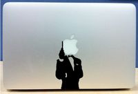 James Bond Macman - Vinyl MacBook/Laptop Decal Sticker Graphic