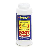 Foot Odor Relieves Wetness Powder Moisture Absorbent Cools Comfort Feet 6 oz