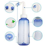 canghai 300ML Nasal Nose Wash Bottle Cleaner Irrigator for Adult Allergic Rhinitis Treatment Nose Care