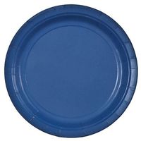 Party Dimensions 72272 24 Count Paper Plate, 7-Inch, Blue