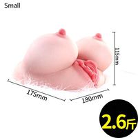 Realistic 3D Texture Silicone Dolls Women Body Torso Doll Lifelike Size Entiity Love Doles Men Male Adult Toy JS-YQX (Size : S)