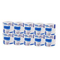 Silky & Smooth Soft Professional Series Premium 3-Ply Toilet Paper, Home Kitchen Toilet Tissue, Soft, Strong and Highly Absorbent Hand Towels for Daily Use, 10 Rolls/6 Rolls(White) (20pcs)