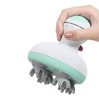 ldy Head Massager, Rechargeable Scalp Massager, 3D Mini Dragon Grab Scalp Massager, Wet and Dry, Neck Shoulder Back Waist Leg Available, Pet Massage