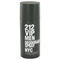 Carolina Herrera 212 VIP Deodorant Spray for Men, 5 Ounce by Carolina Herrera