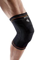 Shock Doctor Ultra Knit Knee Support, Knee Brace for Preventing & Healing Patella Instability, Meniscus Injuries, Minor Ligament Sprains & Hyperextension, for Men & Women, Sold as Single Unit (1), Gel Butters & Stays (Moderate Support), LARGE