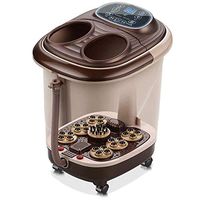 WSJTT Heated Foot Spa Bath Massager with Pedicure Attachments,Vibration and Bubble Massage for Fatigue Relief