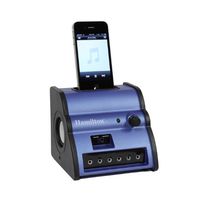 Digital Audio Hub with 6 Headphone Jacks, Amplified Speakers