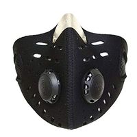 Roisay Face Cover,Breathing Valve Breathable Dustproof Air Filter Reusable Unisex Mouth Cover Windproof Foggy Haze Pollution Filter Particulate Filter Ʀespirator for Personal Protection