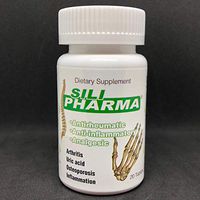 Sili Pharma 1 Bottle 20 Tab Inflammation,Arthritis, High uric Acid, Osteoporosis