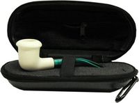 Miniature Meerschaum Pipe - CALABASH w/ Zippered Case
