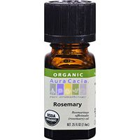 Aura Cacia Rosemary Essential Oil, 0.25 Ounce - 2 per case.