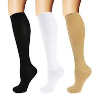 3/5 Pairs Compression Socks Women & Men - Best Medical,Nursing,Hiking,Travel & Flight Socks-Running & Fitness