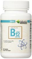 Nature's Wonder Timed Release B12 1000mcg Tablets, 240 Count