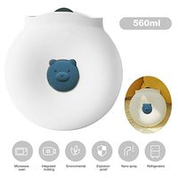 Blusea Hot Water Bag, Silicone Hot and Cold Dual-use Mini Portable 560ml Hot-Water Bottle