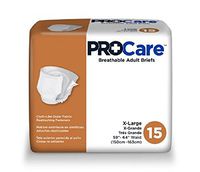 Procare - Adult Incontinent Brief ProCare - Tab Closure X-Large Disposable Heavy Absorbency - 15/Bag - MCK