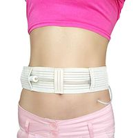 Ibnotuiy Professional Catheter Fixation Device Abdpminal Dialysis Belt Breathable Patient Drainage Tube Belt for Patient (L)