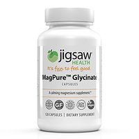MagPure Glycinate - Jigsaw Health - Premium Magnesium Glycinate Capsules - 120 ct