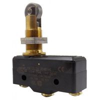 Honeywell BZ-2RQ18-A2 Large Basic Switch - SPDT, 15A, 125V w/High Overtravel Plunger Roller Actuator & Screw Termination