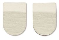 HAPAD Heel Pads, 3 x 3/16 inches, case of 12 pairs